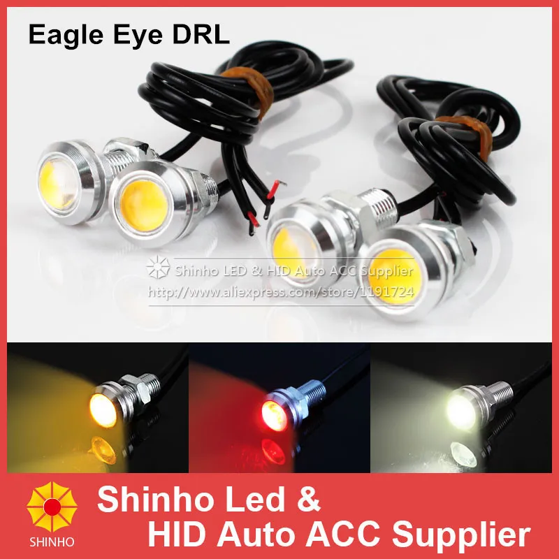 Светодиодсветодиодный дневные ходовые огни Eagle Eye 3 Вт 18 мм 12 В|car amber lights|car lightbulb led |