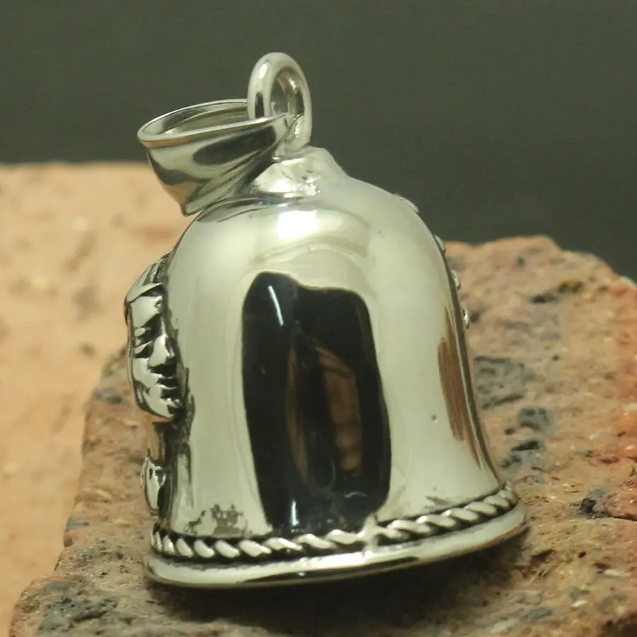 Подвеска в виде колокольчика из нержавеющей стали 316L|bell pendant|pendants wholesaleindian silver