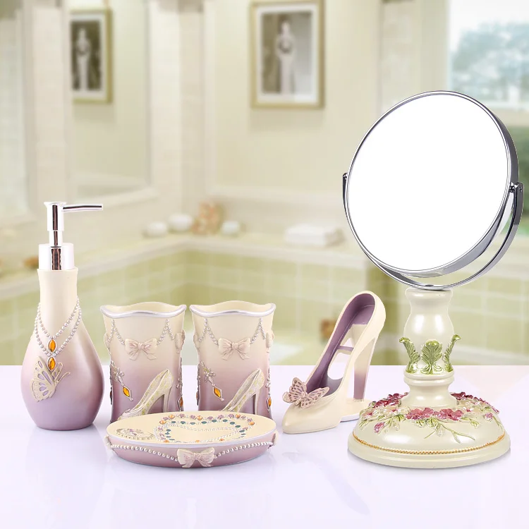 Специальный Европейский набор для мытья унитаза и ванной комнаты пять