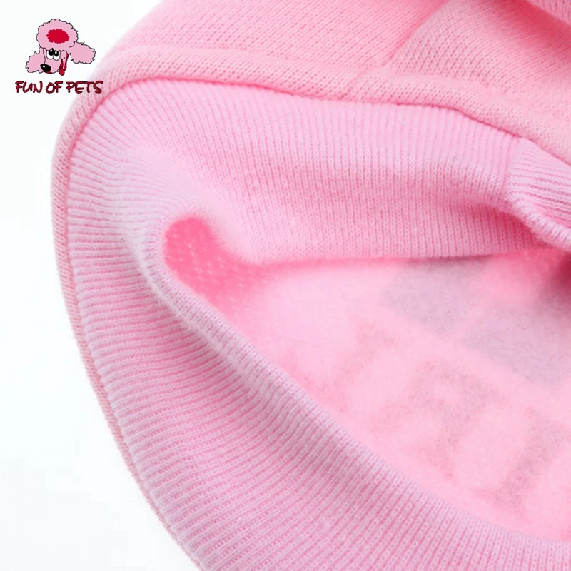 2017 Vip Girl Style Fleeces Hoodies for Dogs(Pink XS-L) Dog Clothes Fashion Clothing | Дом и сад