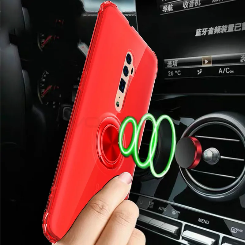 Для OPPO Reno 10X Zoom Realme 3 2 Pro Relme X lite F11 F9 RX17 Neo Чехол Подушка безопасности прозрачный