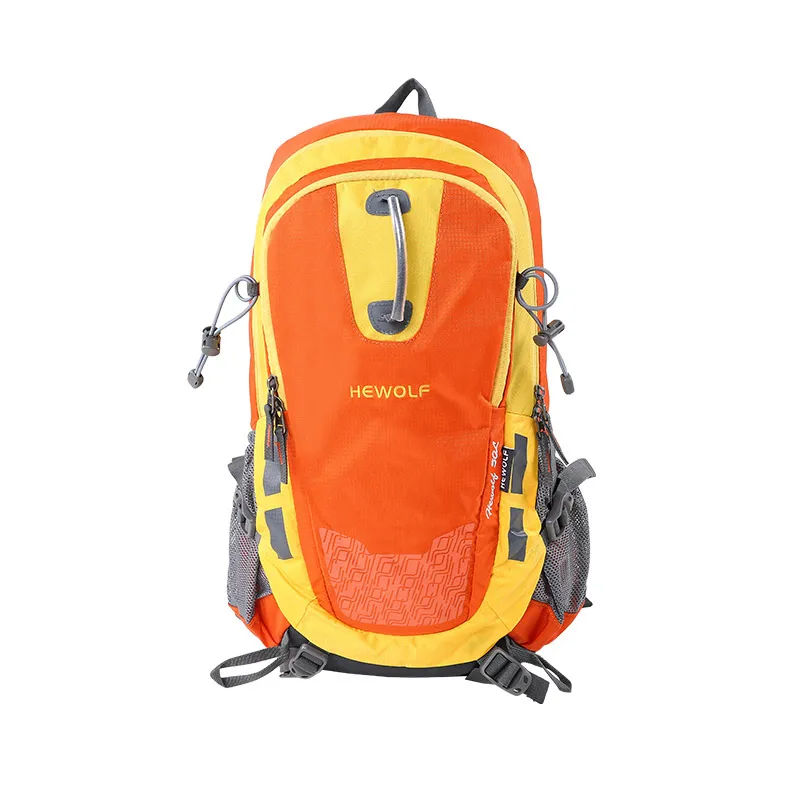 Orange Hewolf 30L спортивный нейлоновый рюкзак для мужчин и женщин для кемпинга, походов, альпинизма, дышащие тактические сумки, рюкзак с дождевиком - Цвет: Orange