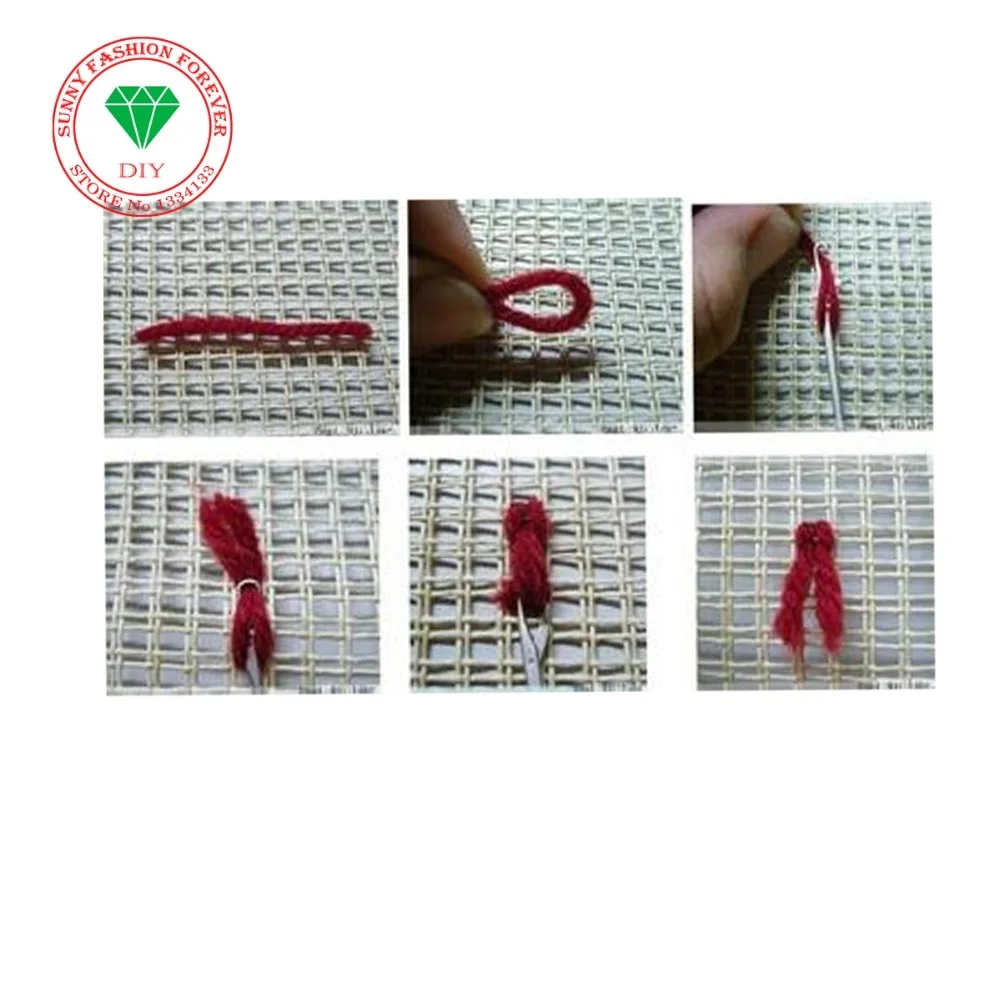 DIY незаконченная искусственная Подушка ручная вышивка ковровых покрытий