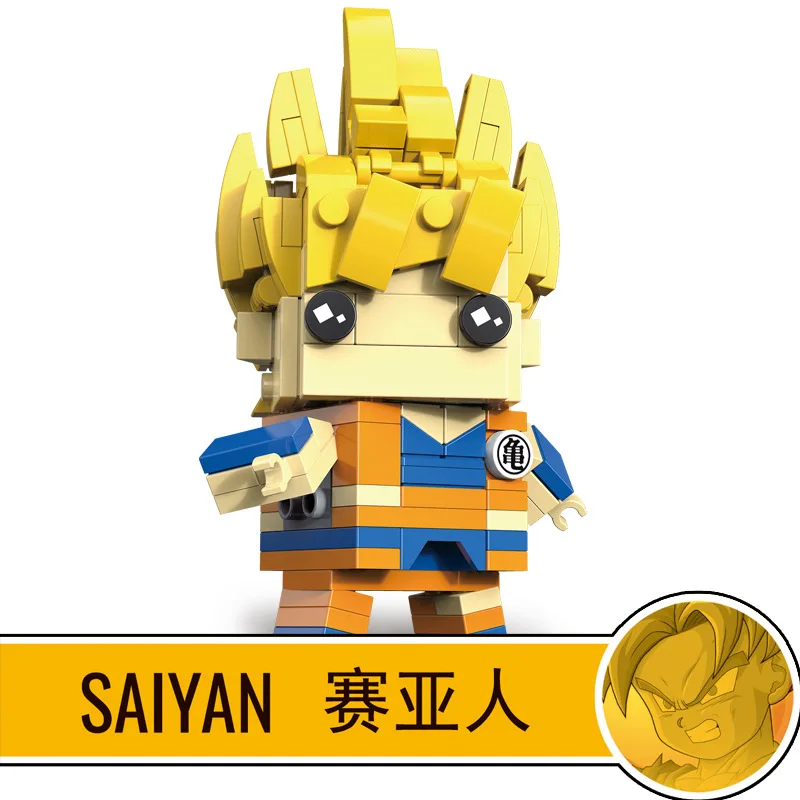 Новые Фигурки Brickheadz Dragon Ball Z Сон Гоку какаротто супер Heros строительные блоки наборы детские игрушки совместимы
