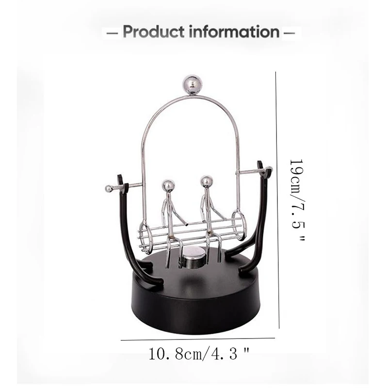 ABS Newtons Колыбель стальной баланс маятник Intstrument Figuines Физика Наука настольная