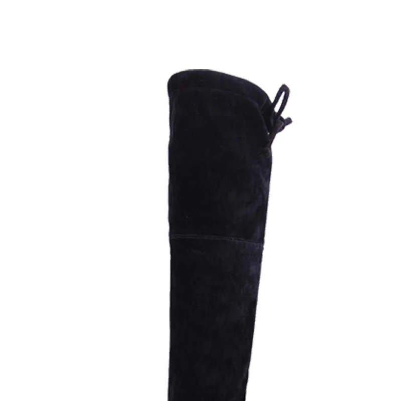 HEE GRAND/женские высокие сапоги выше колена из флока женские до осенне зимняя обувь