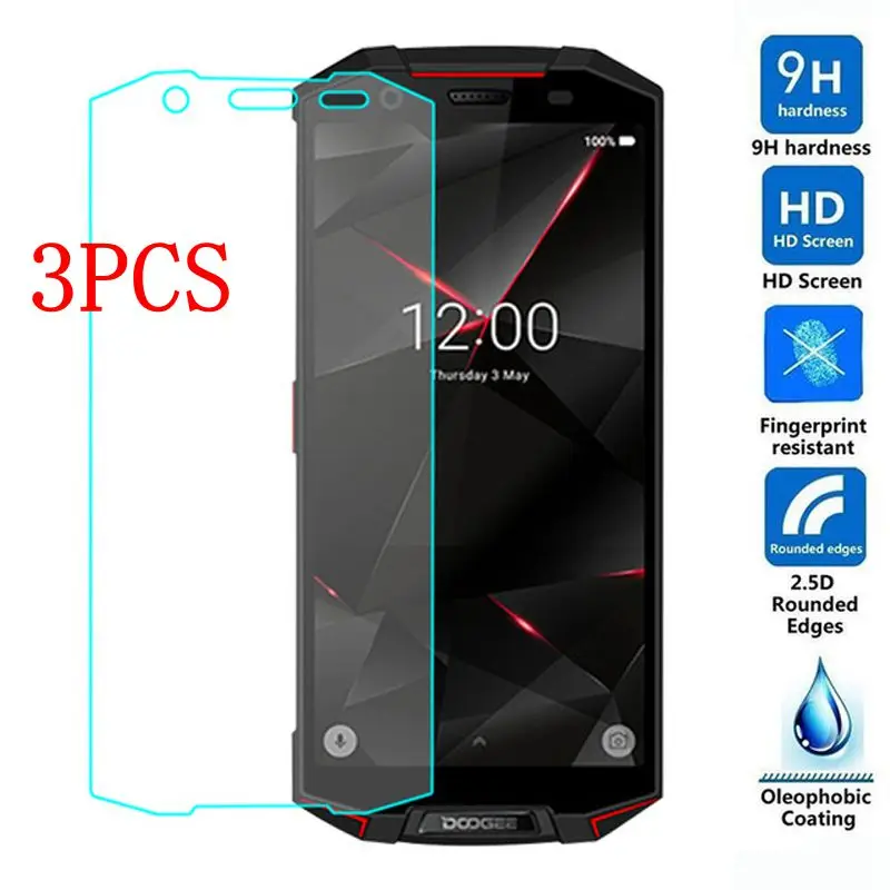 Защитное стекло для DOOGEE S70 Lite полное покрытие 3 шт. | Мобильные телефоны и