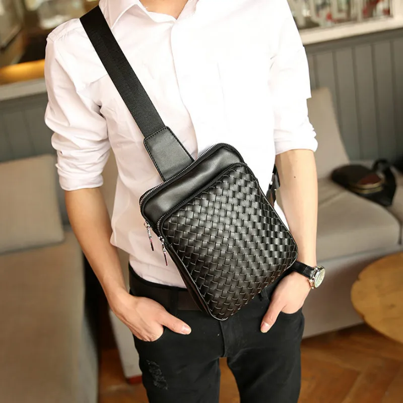 Tidog новая форма груди тканая Мужская нагрудная сумка|new bag|mens chest bagchest bag |