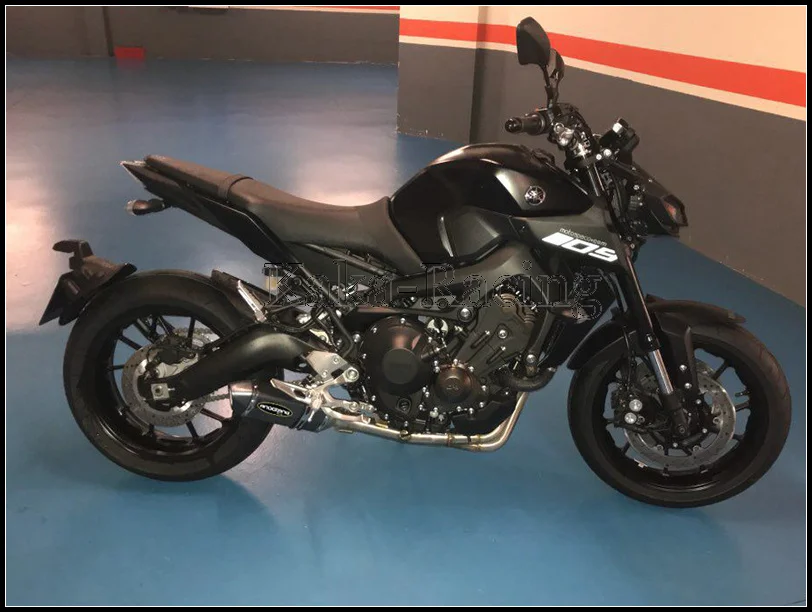 Мотоцикл Полный выхлопной системы заголовок передней трубы Akrapovic глушитель для YAMAHA MT09 FZ09 fzFZ-09- XSR900