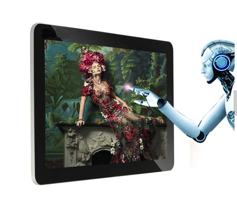 15 &quotсенсорный экран светодиодный монитор все в одном ПК промышленный Настольный