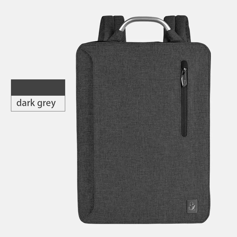 dark gray Новинка, высококачественный ультратонкий рюкзак для ноутбука, 15 дюймов, для путешествий, для мужчин и женщин, водонепроницаемый рюкзак, противоугонная Студенческая сумка, Mochila - Цвет: dark gray