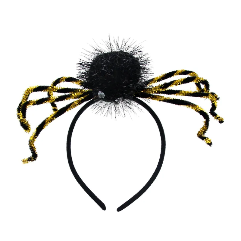 

New Women Girls Spider Headband Children Adults Hair Band Headwear Cosplay Hair Accessories Halloween Party Favor Gift Wedding