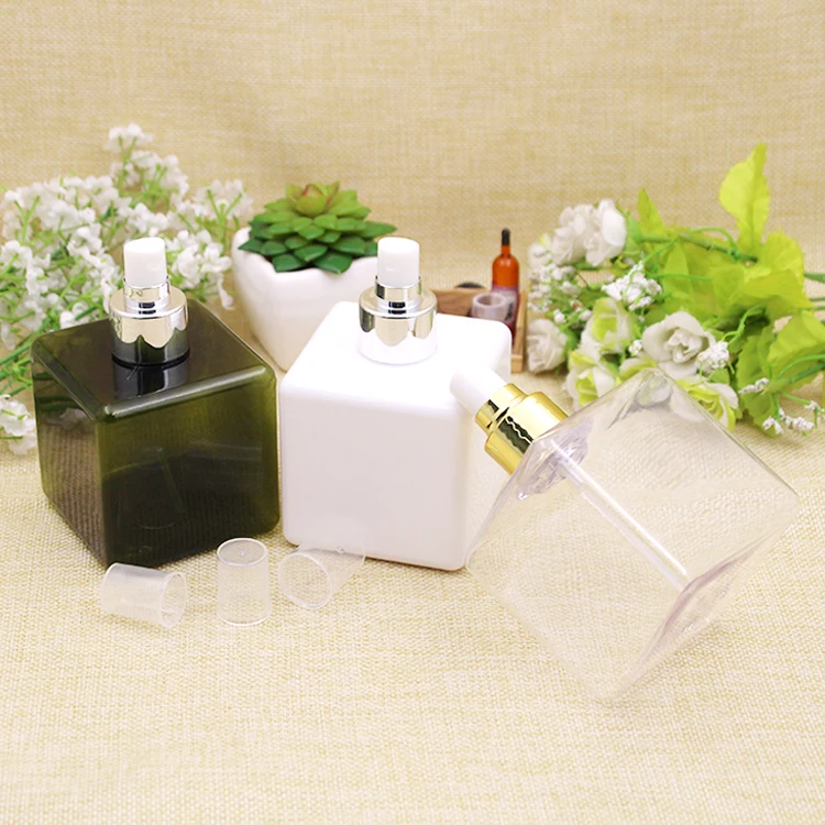 5 шт. 250 мл PETG Beauty золотистая/серебристая алюминиевая крышка косметический спрей