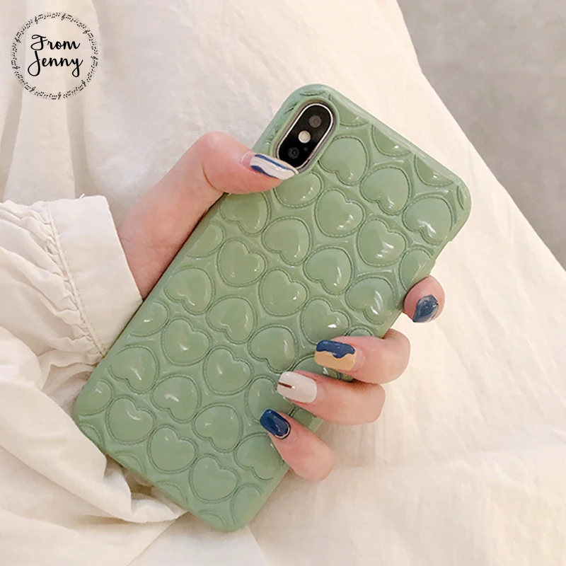 От Jenny Personality love для iPhone x xr xs max 6 6s 7 8 Plus ударопрочный защитный мягкий чехол