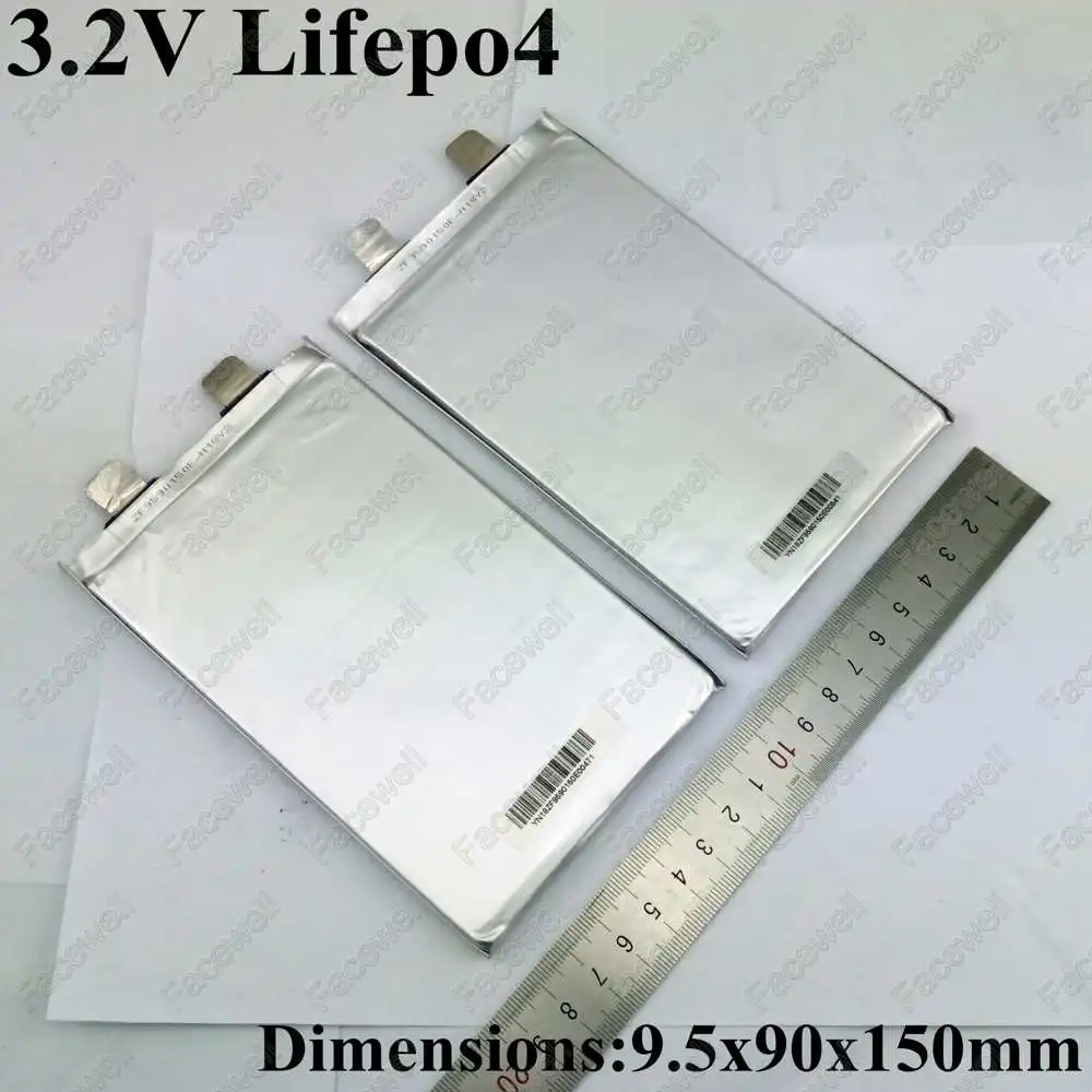 16 шт. брендовая ячейка 3 2 v 10ah Lifepo4 10000mah литиевая Высокая дренажная 30A для diy 24v 20Ah 48v