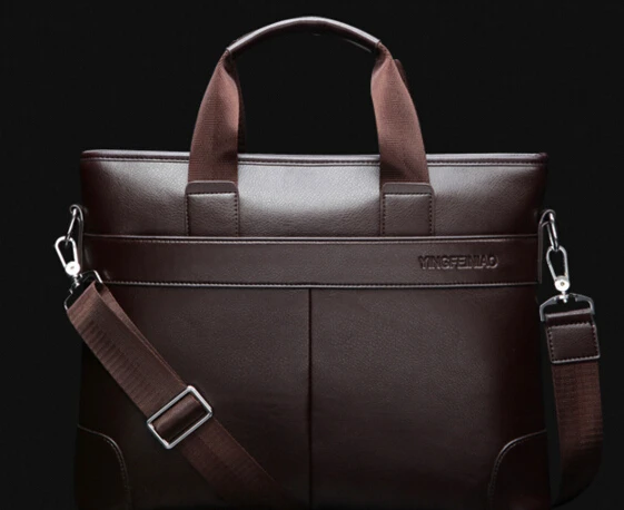 Новая мужская вместительная сумка мессенджер|leather shoulder bag|hand bagshoulder bags |