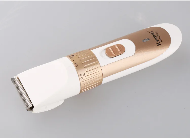 Kemei KM-9020 перезаряжаемый профессиональный мужской триммер для волос бритва электрическая с одним лезвием Регулируемая машинка для стрижки волос