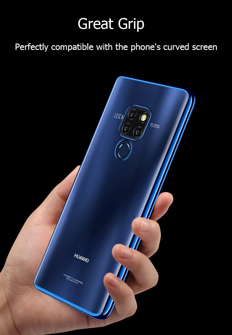 Чехол для Huawei Mate 20 Lite роскошный чехол с покрытием из ТПУ задняя крышка Huwei Pro