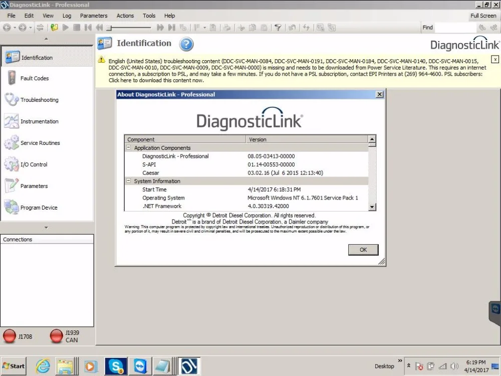 Detroit Diesel Diagnostic Link 8 07 DDDL Engineering Level3 + CPC  MCM параметры включены [Поддержка потертых и
