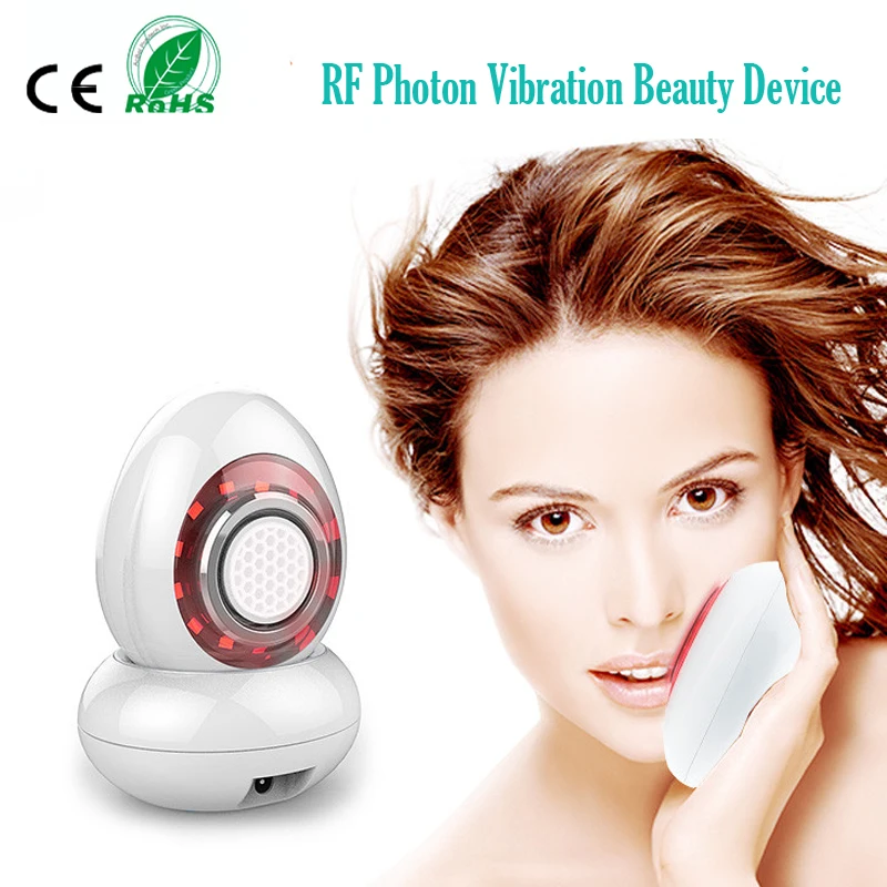 Высокочастотная вибрация RF радиочастотная 3 вида цветов Led фотон омоложение кожи