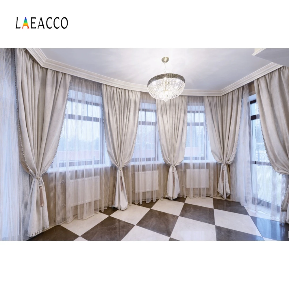 Laeacco Boudoir кровать деревянная доска Подушка занавес кулон фотография фон Индивидуальные фотографический фон для фотостудии