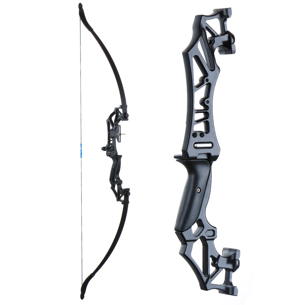 Toparchery открытый стрельба из лука изогнутый лук 30-40lbs демонтаж Охота взрослый лук металлический стояк правая рука с подставкой для стрел
