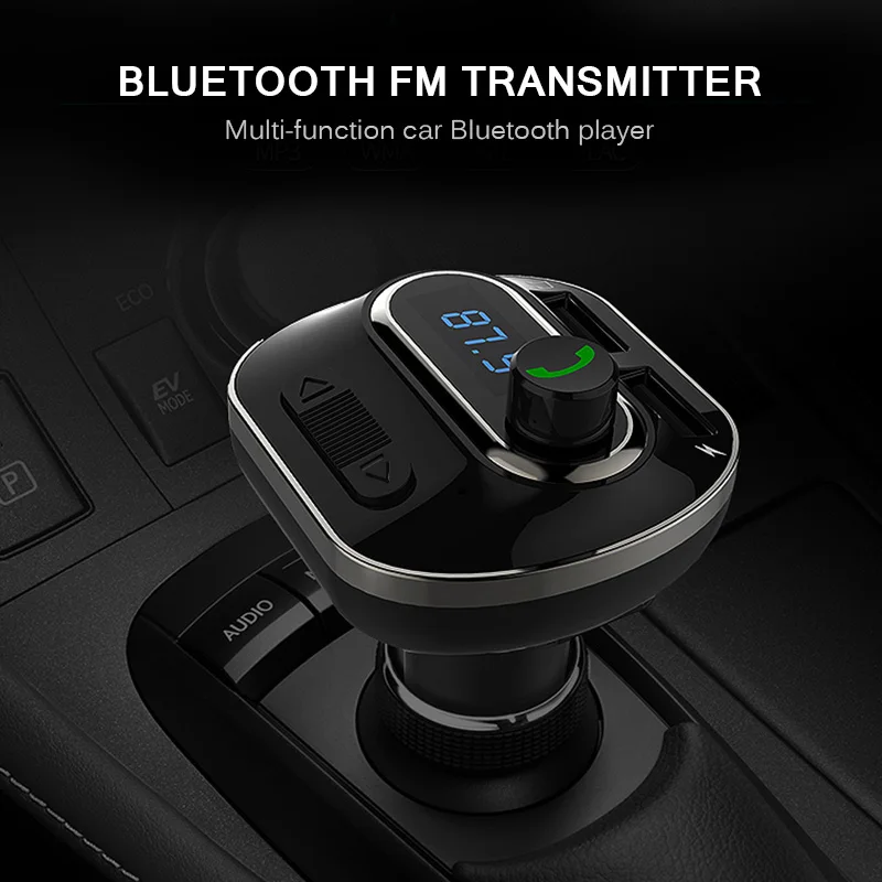 Bluetooth fm передатчик Беспроводной радио в автомобиле автомобильный адаптер