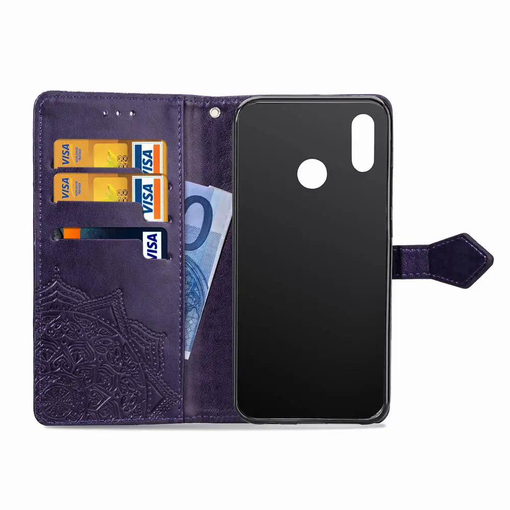 Чехол для Huawei Honor 7A 7C Pro 6A 6X 9 Lite P кожаный умный флип чехол P20 P10 Mate 10 P8 2017 Y5