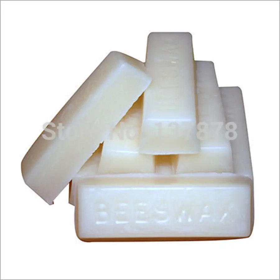 

candle grade 100% natural pure white beeswax slab 100g/bag