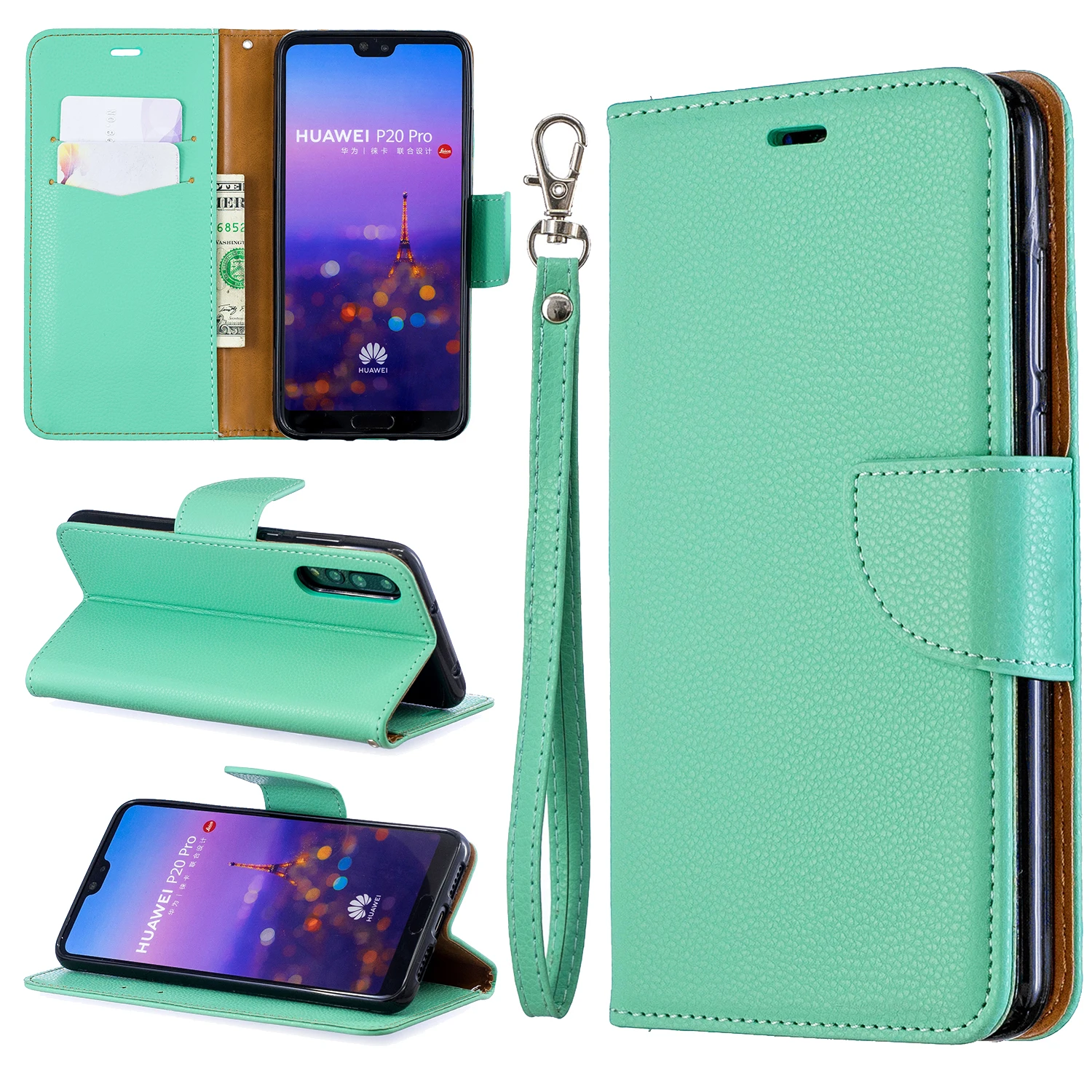 Чехол бумажник для huawei mate 20 Pro Y5 2018 P20 Lite P Smart Y7 Y6 Psmart Plus|Чехлы-книжки| |