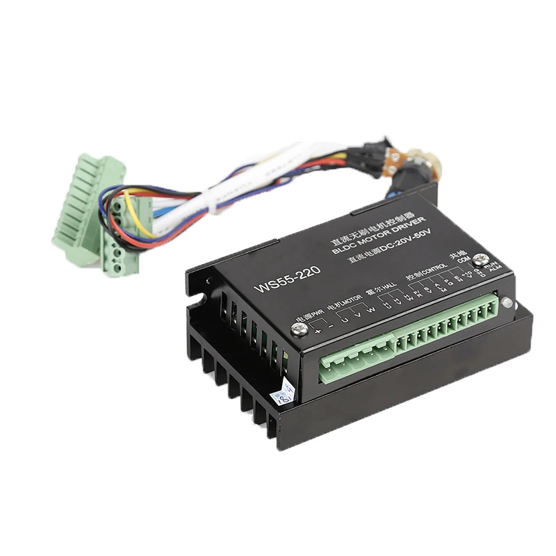 Новый 500W/0.5KW ER11 55 мм с бесщеточным двигателем ЧПУ мотор шпинделя + DC20 50V Драйвер