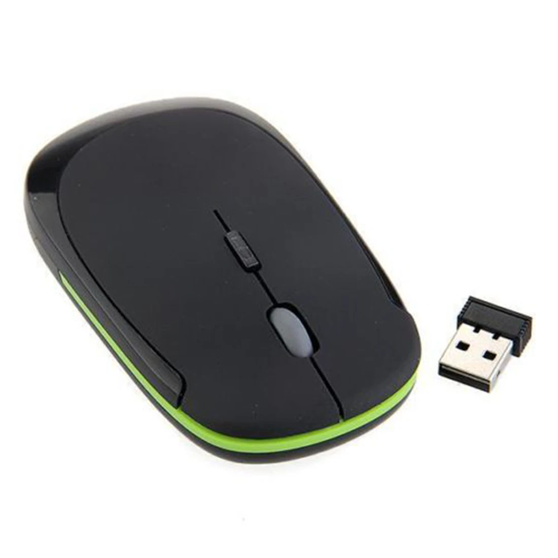 Etmakit ультра тонкий 2 4 GHz USB беспроводной оптическая мышь Мыши приемник для ПК