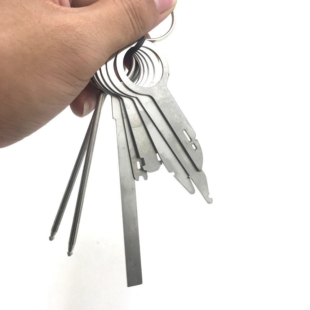 8 шт. набор инструментов для разборки автомобильного аудио|removal keys|car toolscar audio tool |