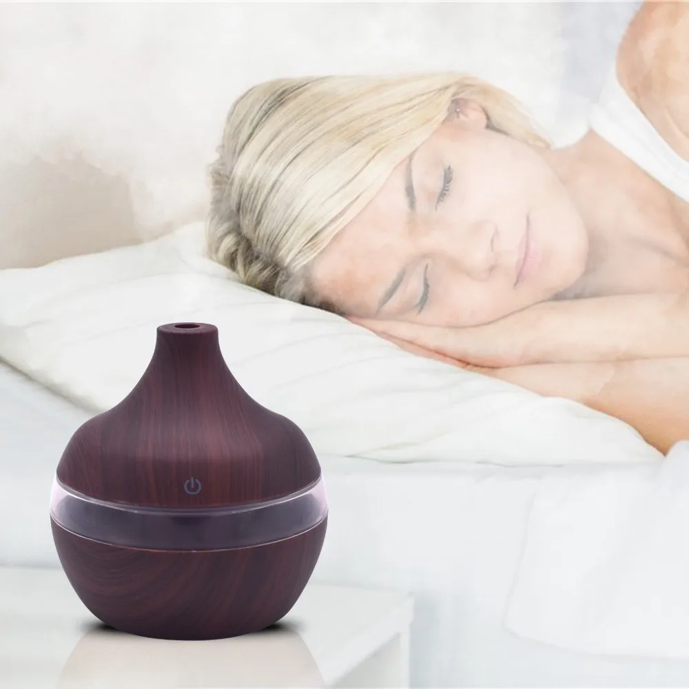 300 мл ультразвуковой увлажнитель очиститель светодиодный диффузор эфирного