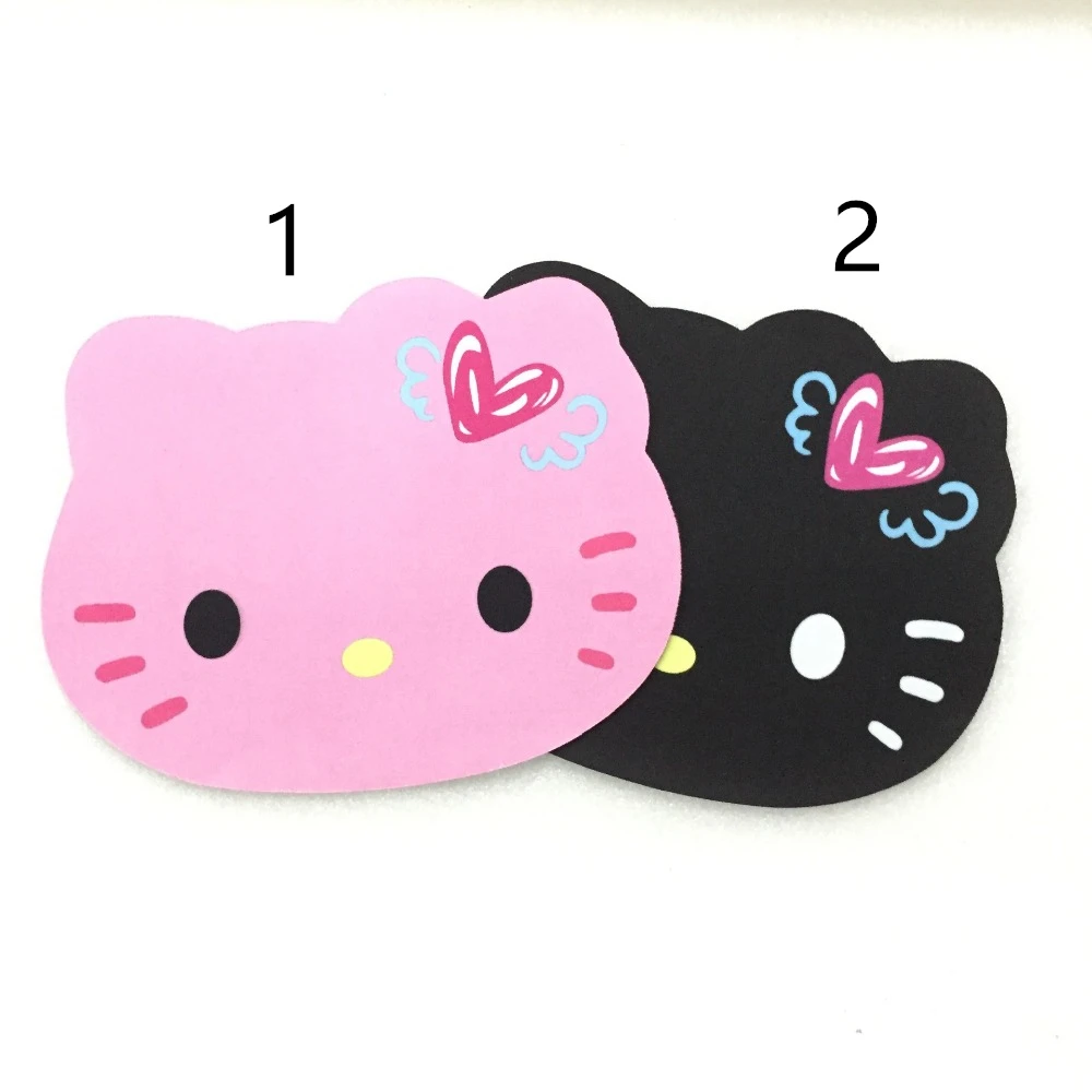 GIAUSA Hello Kitty милый компьютерный коврик для мыши Противоскользящий натуральный