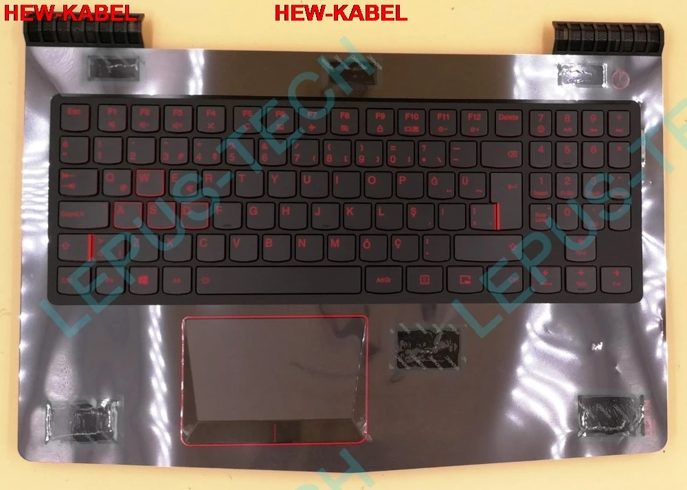 Турецкая клавиатура TR для LENOVO Y520 R720 с подсветкой и упором рук|Клавиатуры замены| |