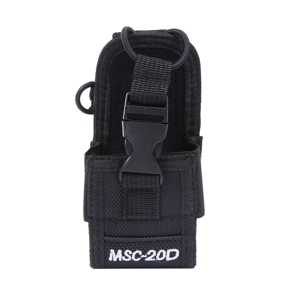 Walkie Talkie Bag Case Holder MSC-20D PTT Nylon Carry Cover with Sling for Kenwood BaoFeng UV-5R BF-888S Radio Devices | Мобильные