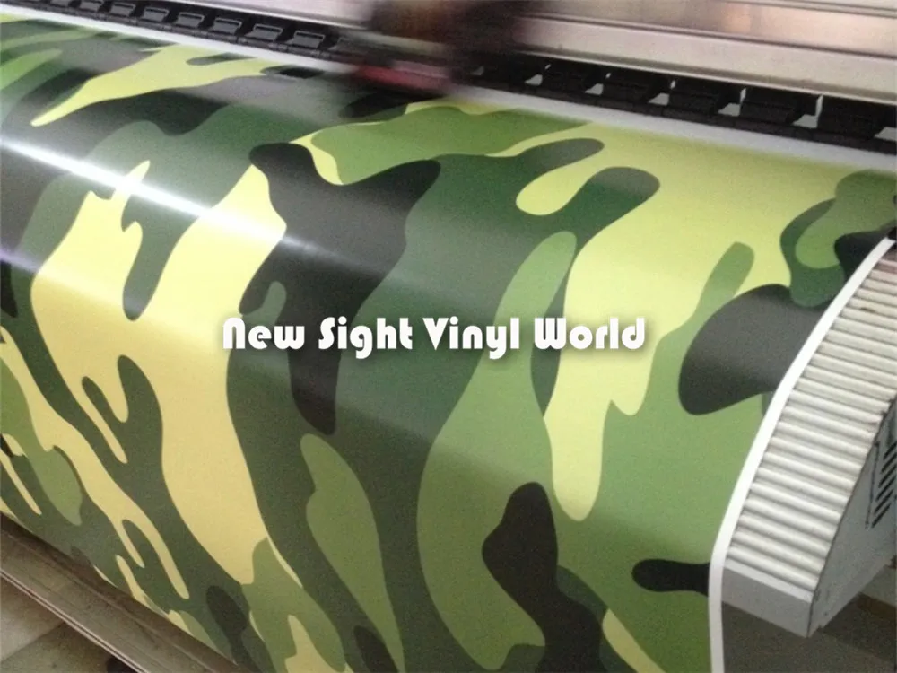 Green Military Camouflage Wrap Jungle Camo Vinyl Sheet Bubble Free Vehicle Size:1.50*30m/Roll | Автомобили и мотоциклы