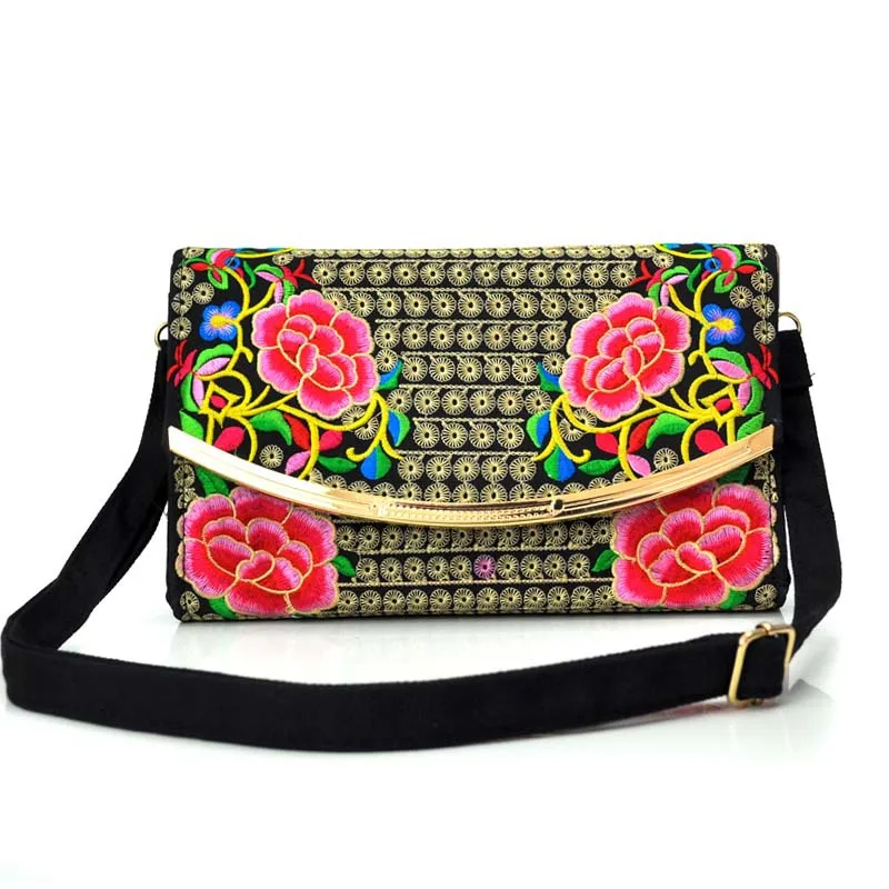 Женские Длинные холщовые кошельки в китайском национальном стиле женские с