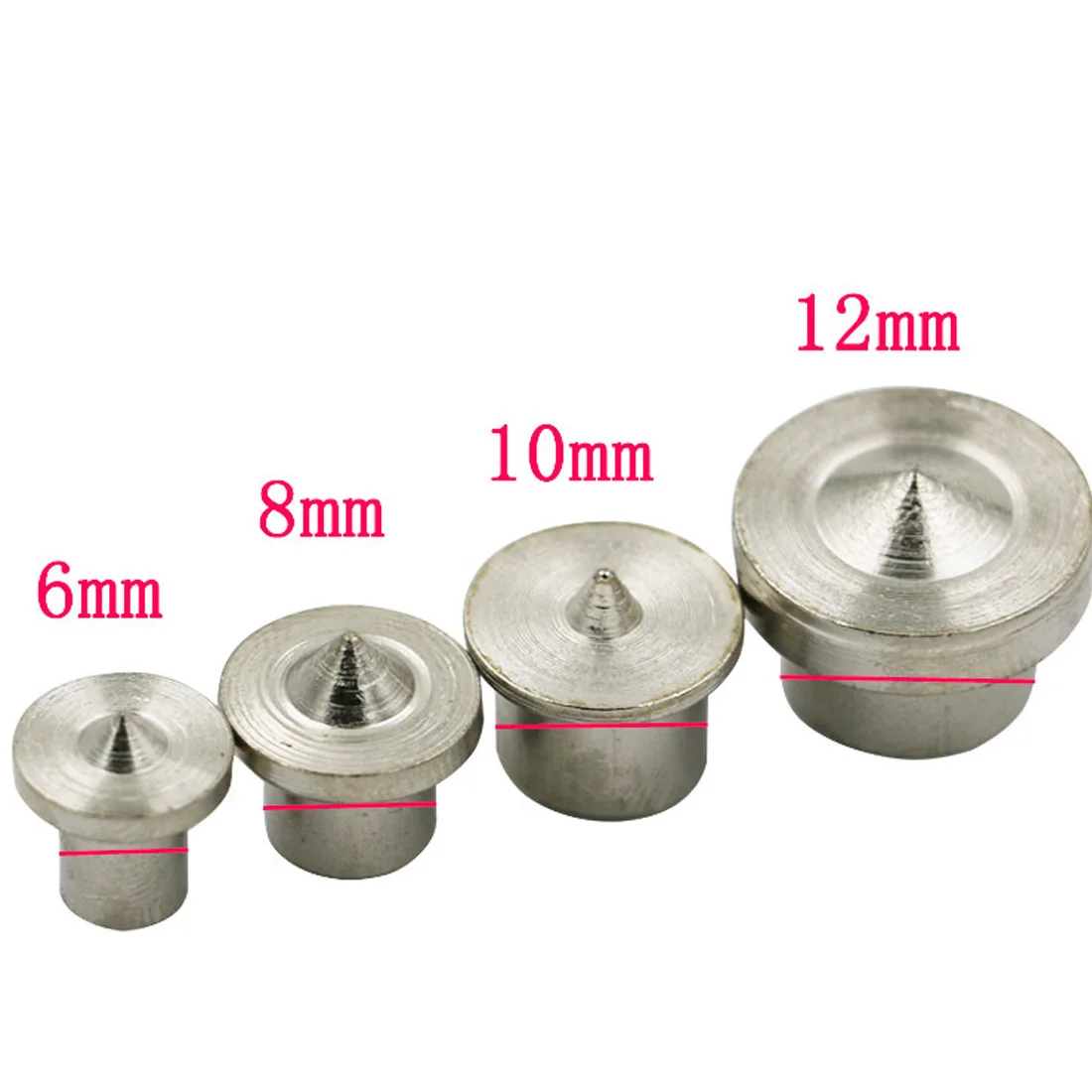 4 шт. Деревообрабатывающие инструменты дюбель центр точка булавки комплект 6/8/10/12