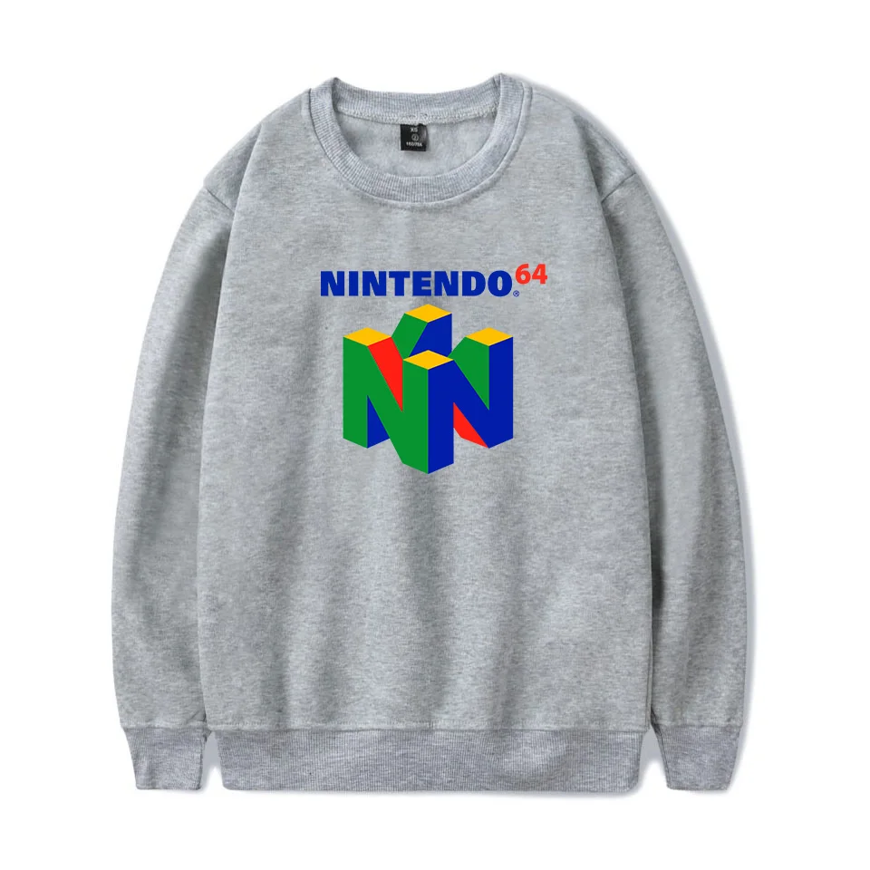 Новое поступление горячая Распродажа Classic N64 толстовка с капюшоном и принтом в