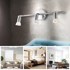 AC90-265V вращающаяся Светодиодная потолочная лампа с GU10 Светодиодная лампа с регулируемым углом обзора витрина прожектор для гостиной ванной комнаты шкаф лампа