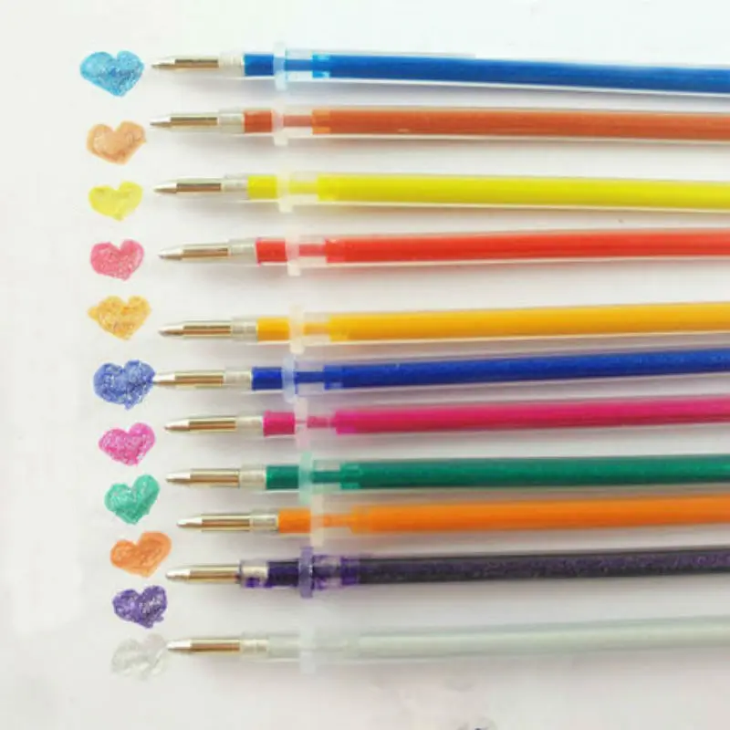 

Ручка гелевая флуоресцентная, 0,8 мм, 36 цветов, 12 шт.