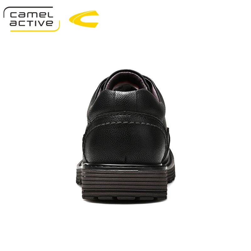 Мужские брендовые оксфорды Camel Active коричневые Формальные туфли из натуральной