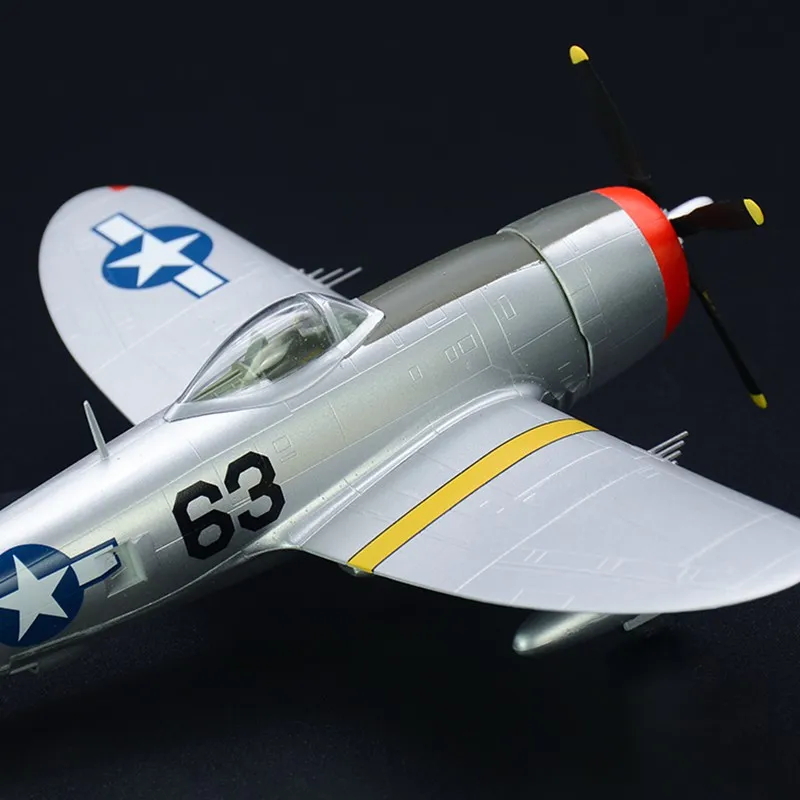 Предварительно построенный 1/72 Республика P-47D P-47 Thunderbolt истребитель USAAF Второй мировой войны самолет хобби Коллекционная готовая пластиковая модель самолета