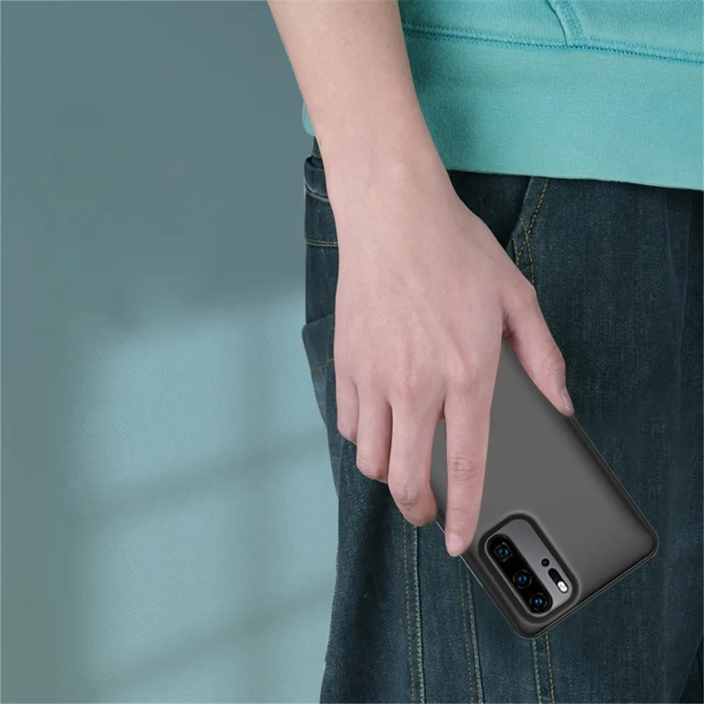 6500 мАч Мобильный Внешний аккумулятор зарядное устройство для huawei P30 чехол Зарядное устройство 6800 мАч чехол Зарядное устройство для huawei P30 Pro