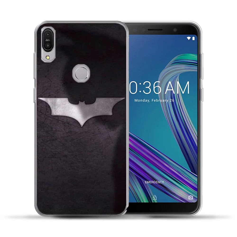 RUICCASE Единорог Бэтмен мягкий ТПУ чехол для Asus Zenfone Max Pro M1 ZB602KL QUEEN цветочный Huskie