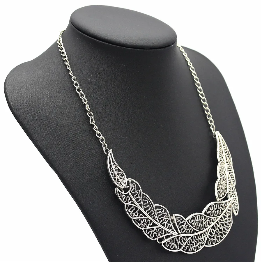 Ювелирные изделия ADOLPH оптовая продажа винтажное ожерелье с листьями эффектное