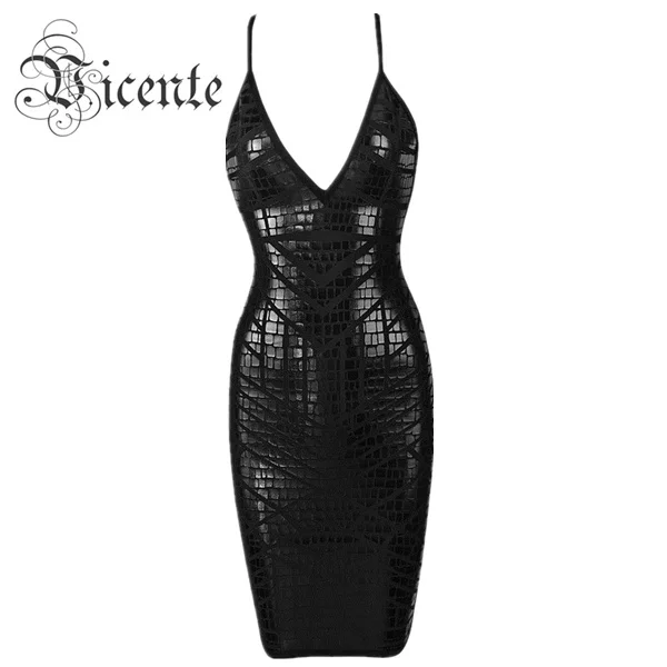 VC 2020 Горячая Распродажа горячая женское праздничное платье с глубоким v образным