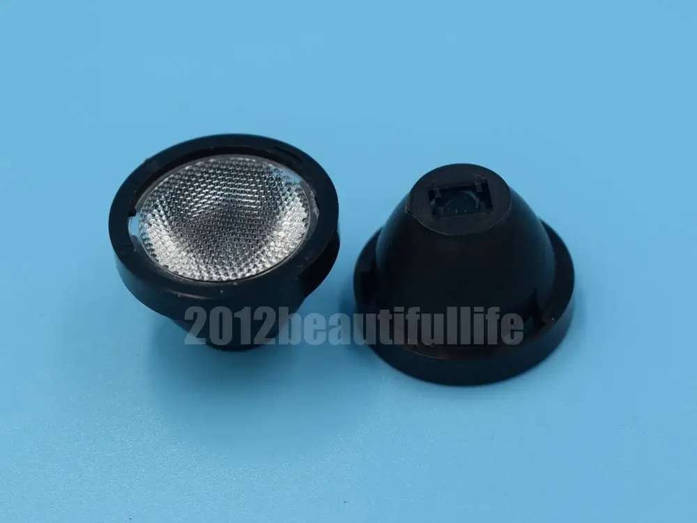 10 шт./лот 30 градусов 45 60 CREE XTE XPE XPG XPL 3535 светодиодная вторичная оптическая линза и